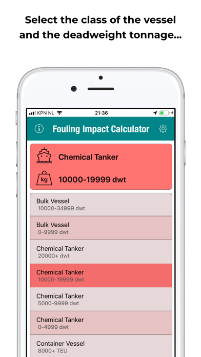 How to cancel & delete Fouling Impact Calculator from iphone & ipad 1