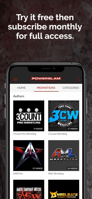 Powerslam Wrestling Network(圖4)-速報App