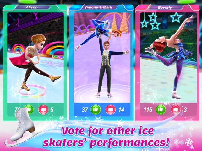 Ice Skating Ballerina On The App Store - cartoon boy ice skates roblox