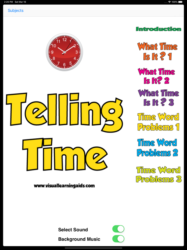 Telling Time Workbook(圖2)-速報App