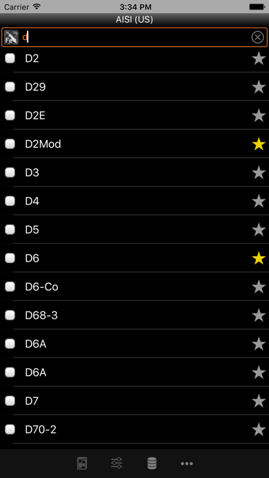 How to cancel & delete Knife Steel Composition Chart from iphone & ipad 1