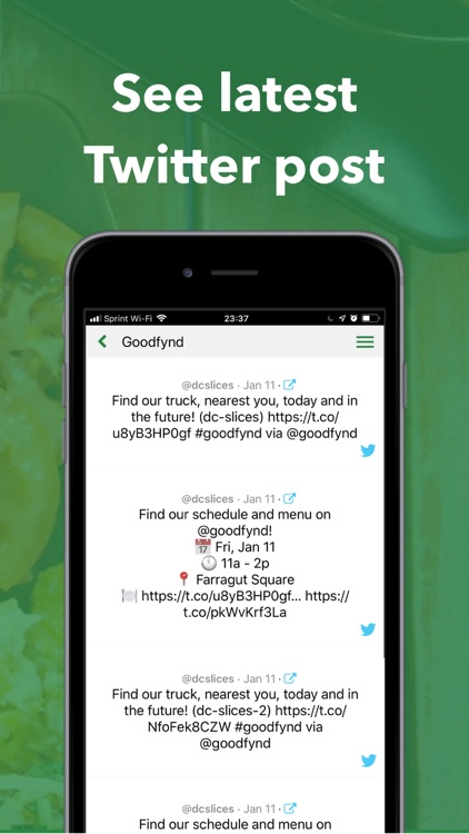 Goodfynd: Food trucks finder screenshot-4