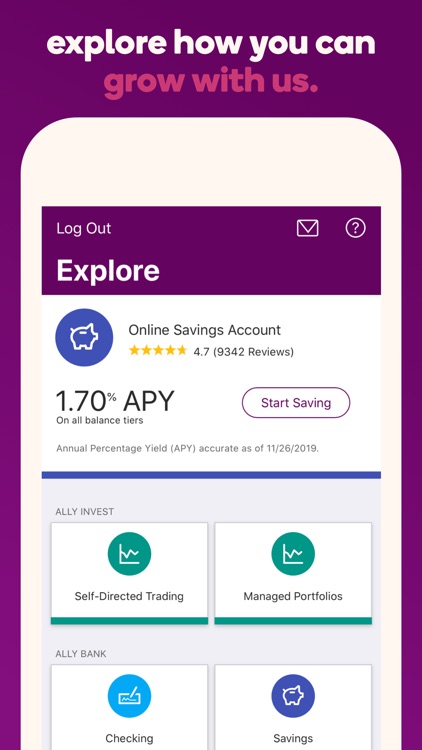 Ally Mobile: Bank & Invest