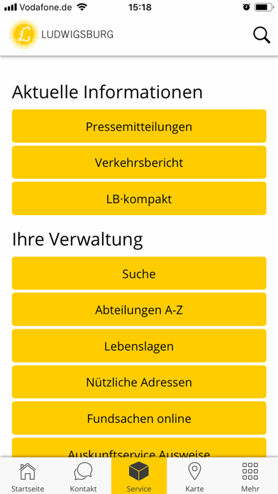 Ludwigsburger Bürger-App screenshot 4