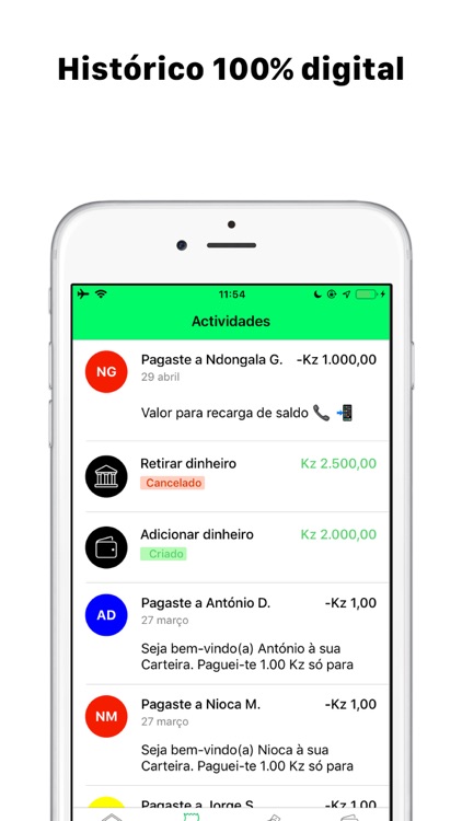 Kamba | app de pagamentos