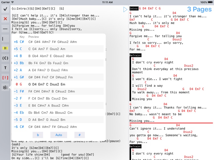 Music Binder (PDF & ChordPro) screenshot-4