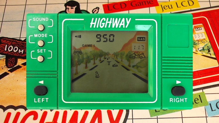 Highway LCD Retro game screenshot-3