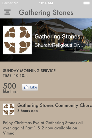 Gathering Stones Church screenshot 2