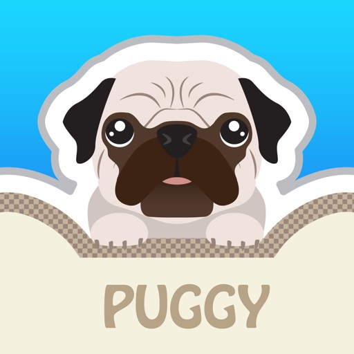 Puggy - Pug emoji & widget Icon