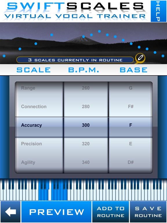 SWIFTSCALES Vocal Trainer - Learn to sing, warm up, and train your voice with your own virtual vocal coach. screenshot