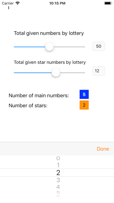 Lucky Numbers Generator screenshot 3
