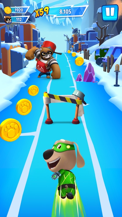 Talking Tom Hero Dash Run Game screenshot-3