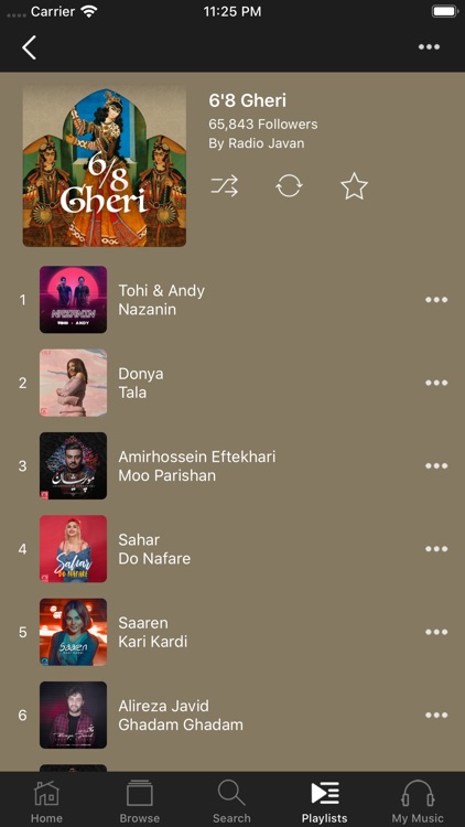 Radio Javan screenshot-5