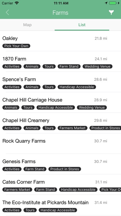 Visit NC Farms
