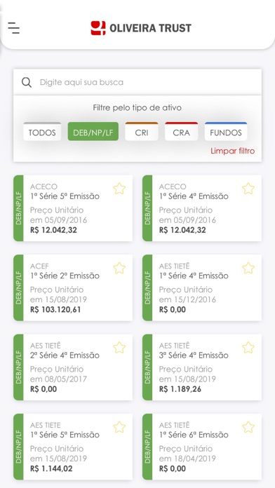 Oliveira Trust screenshot 4