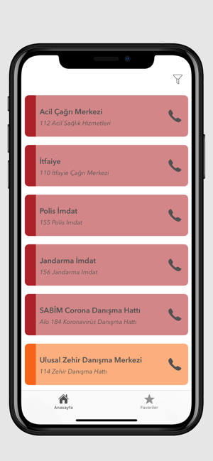 Acil Telefonlar(圖2)-速報App