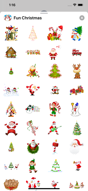 Funny Christmas for iMessage(圖2)-速報App