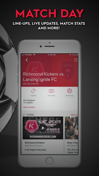 Richmond Kickers screenshot 3