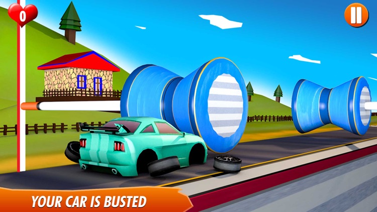 Happy Fun Car Race: 3d Rush screenshot-4