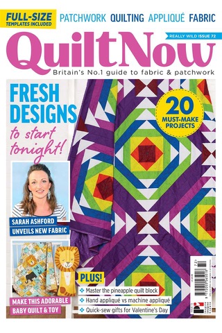 Quilt Now Magazine screenshot 4