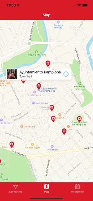 Screenshot 2 Gora San Fermin! iphone