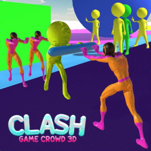 Clash Game Crowd 3D