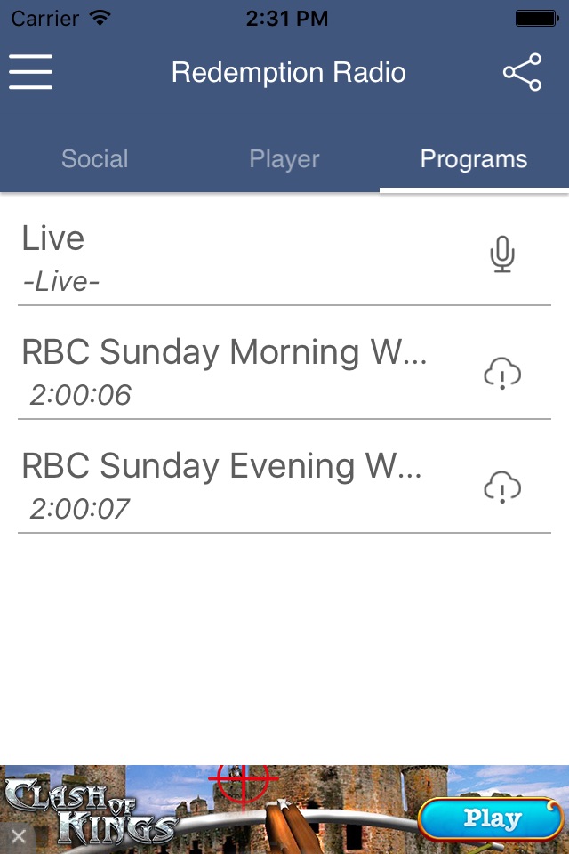Redemption Radio screenshot 2