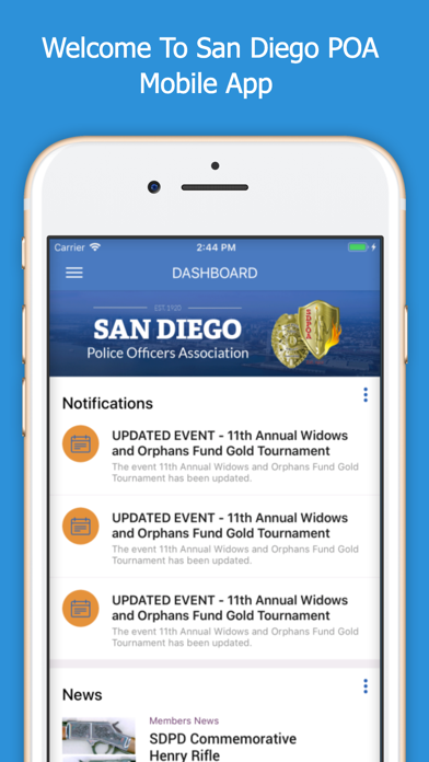 How to cancel & delete San Diego-POA from iphone & ipad 1