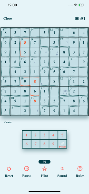 Killer Sudoku Challenge(圖1)-速報App