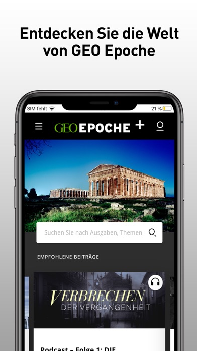 How to cancel & delete GEO EPOCHE-Magazin from iphone & ipad 1