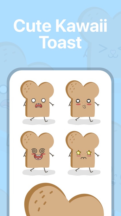 Kawaii Cute Toast