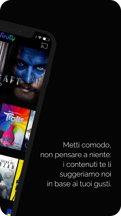 Infinity e Premium su Infinity