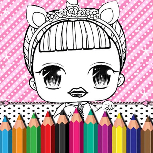 Princess Siwa Color Book Icon