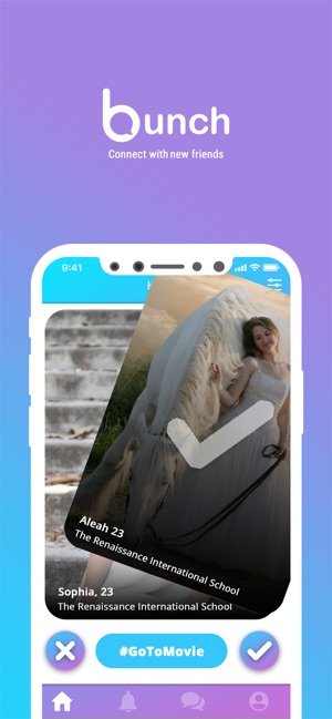 Bunch-connect with new friends(圖2)-速報App