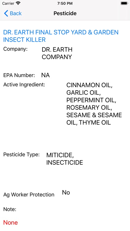 Oregon Cannabis Pesticides screenshot-5