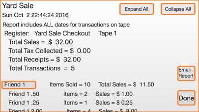 How to cancel & delete Yard Sale Checkout Register from iphone & ipad 4