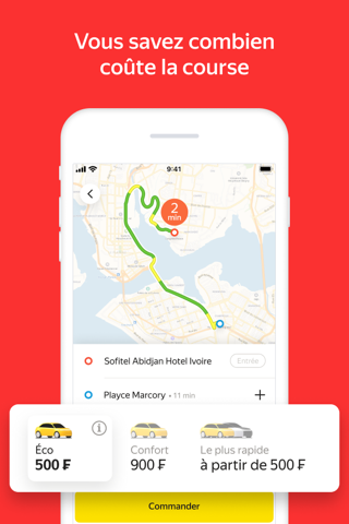 Yango taxi and delivery screenshot 2