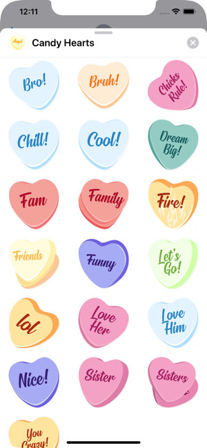 Candy Hearts Love(圖5)-速報App