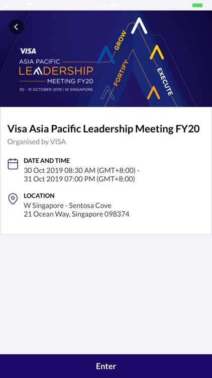 Visa AP Events