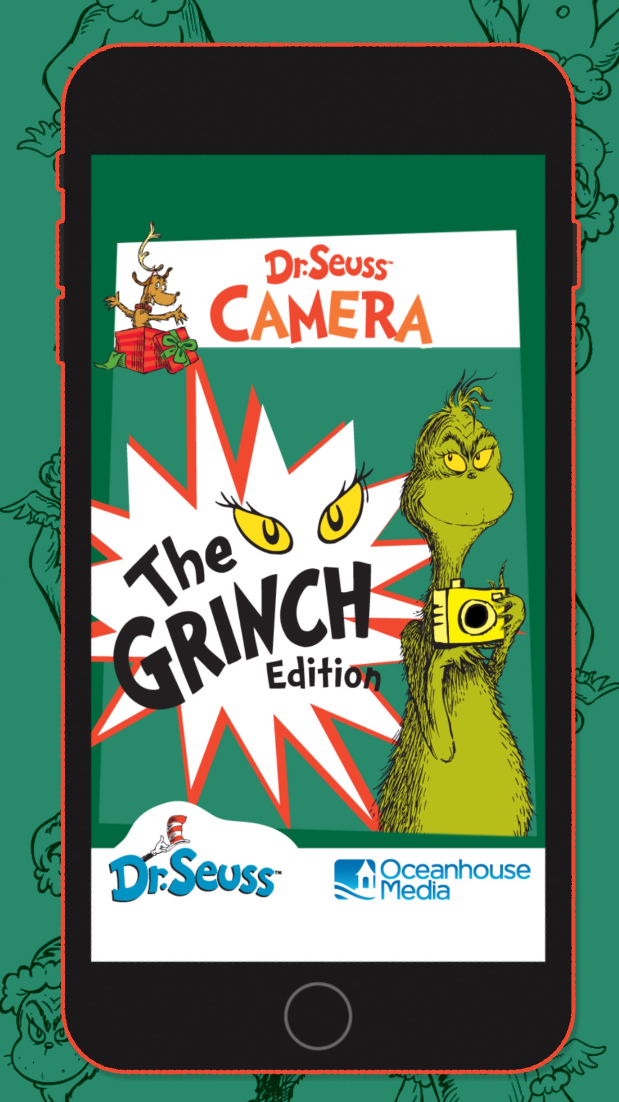 Screenshot do app Dr. Seuss Camera - The Grinch