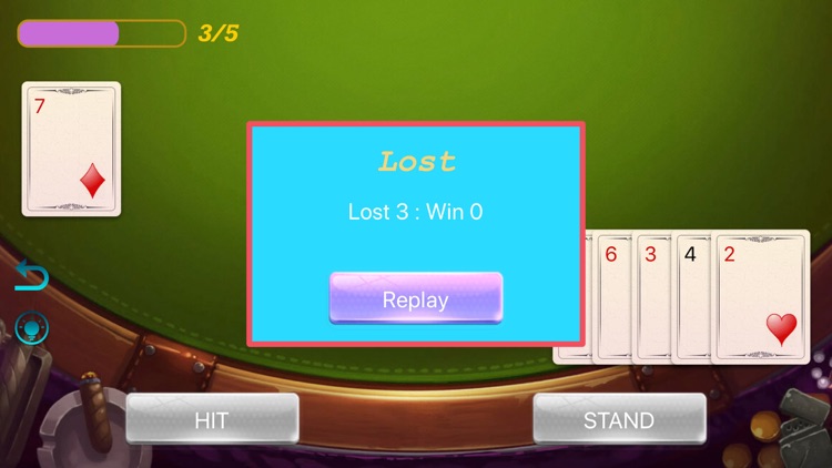 Happy blackjack - card game screenshot-3