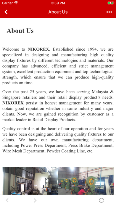 Nikorex Display Products screenshot 3