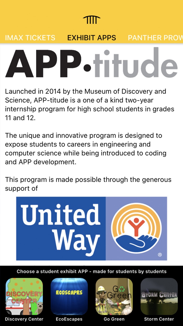 Museum of Discovery  Science