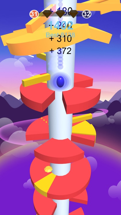 Hop Ball-Bounce On Stack Tower screenshot-0