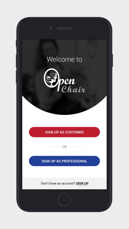 OpenChair - barber booking app