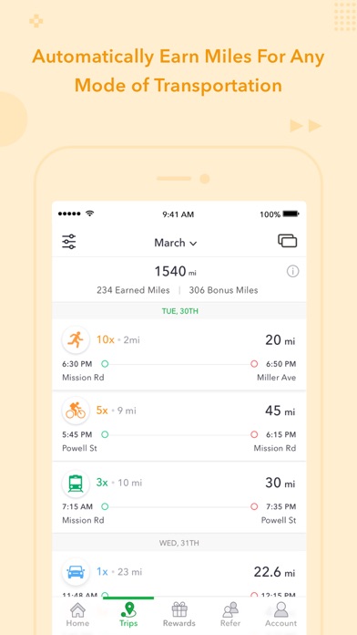 Miles - Travel, Shop, Get Cash screenshot 2