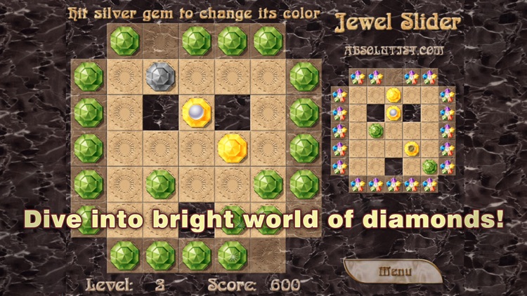 Jewel Slider: Match 3 Puzzle screenshot-4