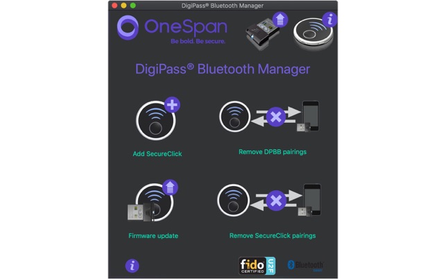 Digipass Bluetooth Manager