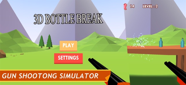 3D Bottle Break - Shooing Game(圖3)-速報App