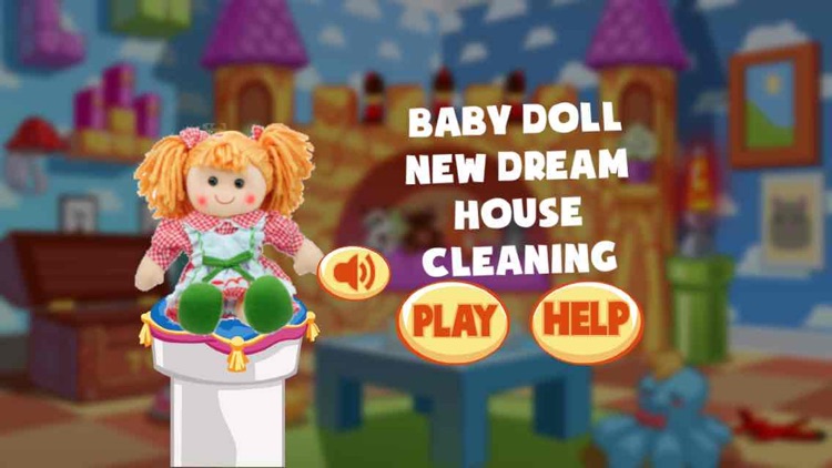 Baby Doll Dream House Clean